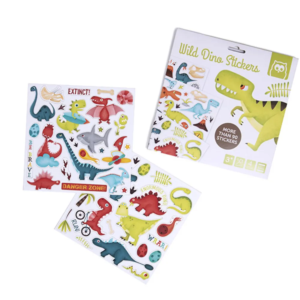 EUREKAKIDS Pegatinas dinosaurio