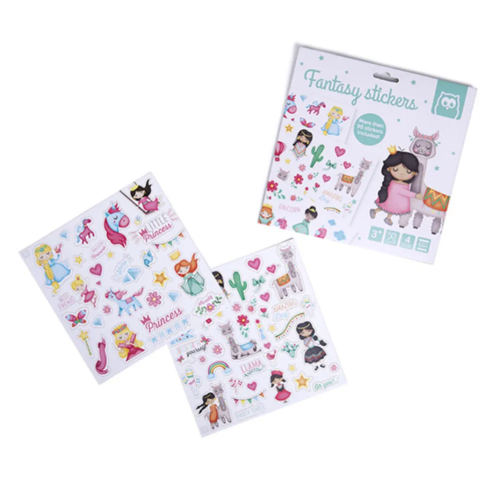 EUREKAKIDS Pegatinas fantasía