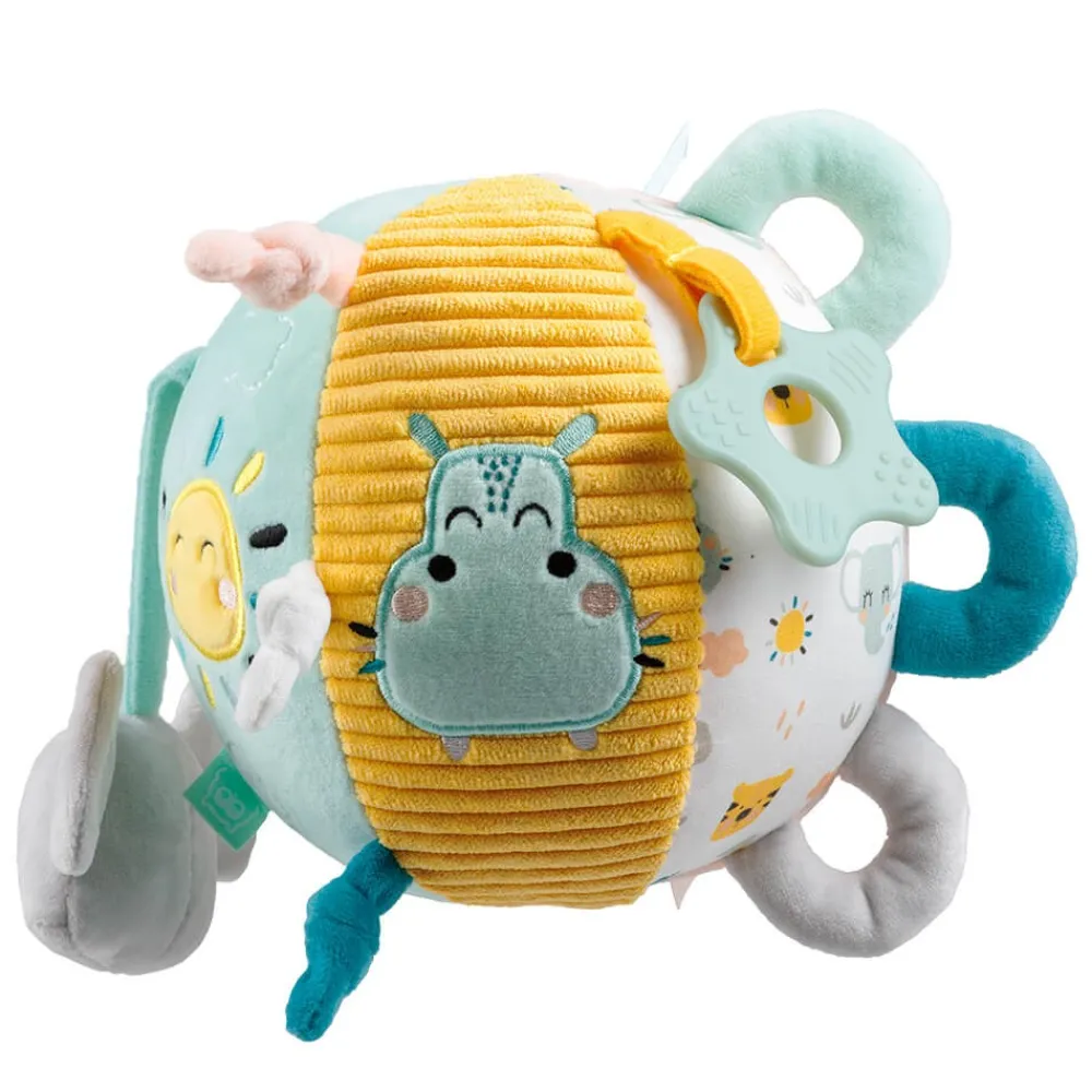 EUREKAKIDS Pelota blanda de actividades para bebés - Cucú