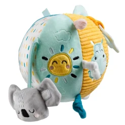 EUREKAKIDS Pelota blanda de actividades para bebés - Cucú