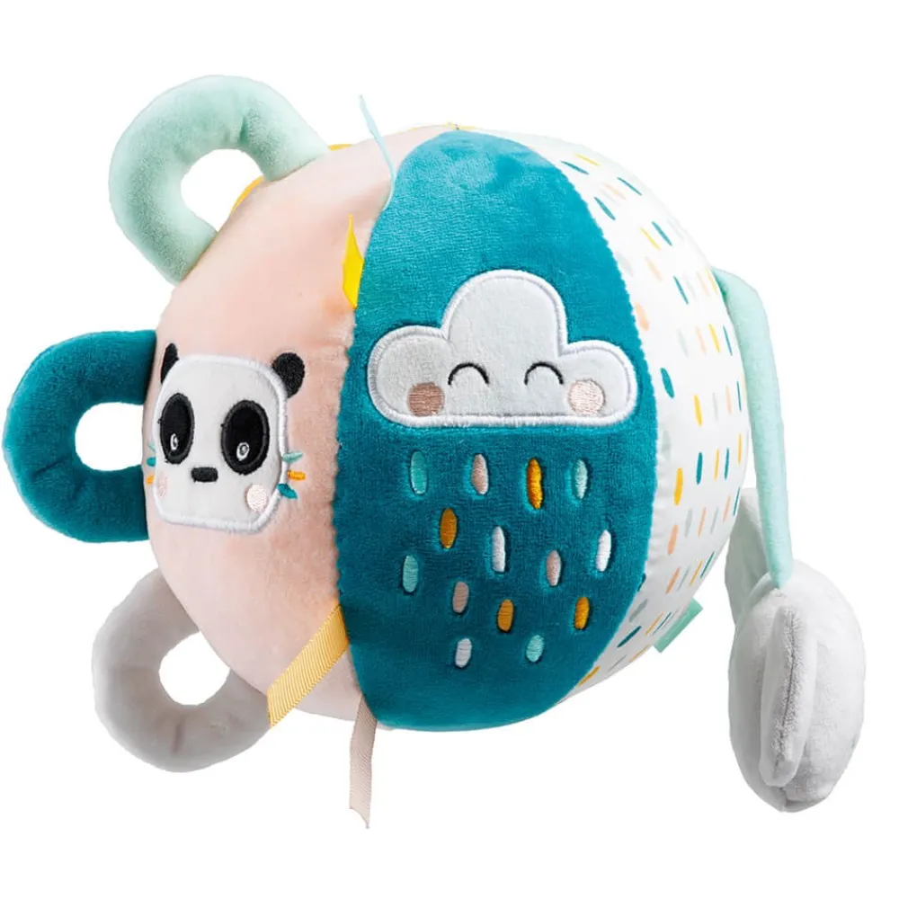 EUREKAKIDS Pelota blanda de actividades para bebés - Cucú