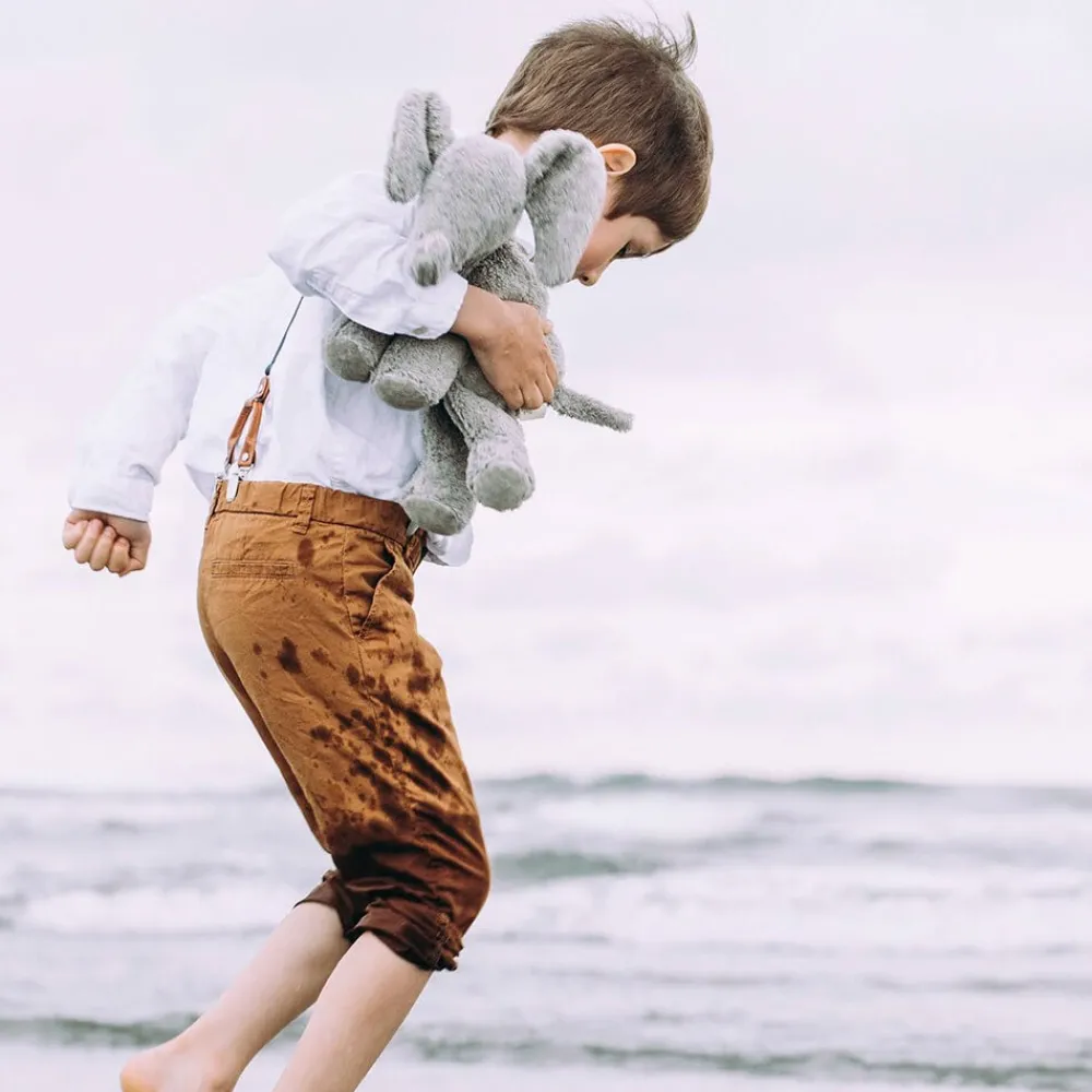 SENGER Peluche y almohada calentable – Elefante Grande