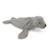 SENGER Peluche y almohada calentable – Foca Grande Gris