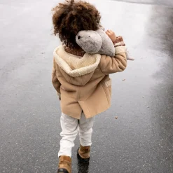 SENGER Peluche y almohada calentable – Foca Grande Gris