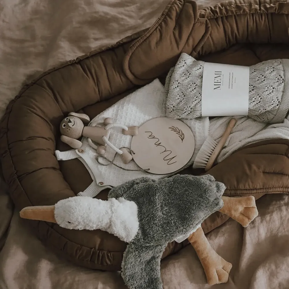 SENGER Peluche y almohada calentable – Gaviota Pequeña