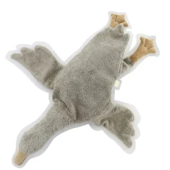 SENGER Peluche y almohada calentable – Ganso Pequeño Gris