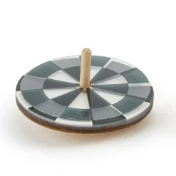 HAPE Peonza de madera con patrón bicolor