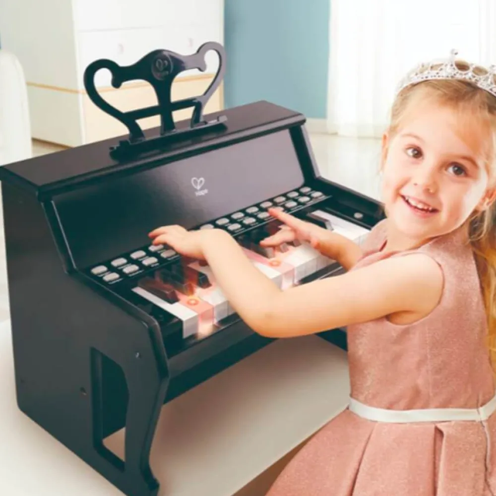 HAPE Piano con luces de 25 teclas para aprender a tocar