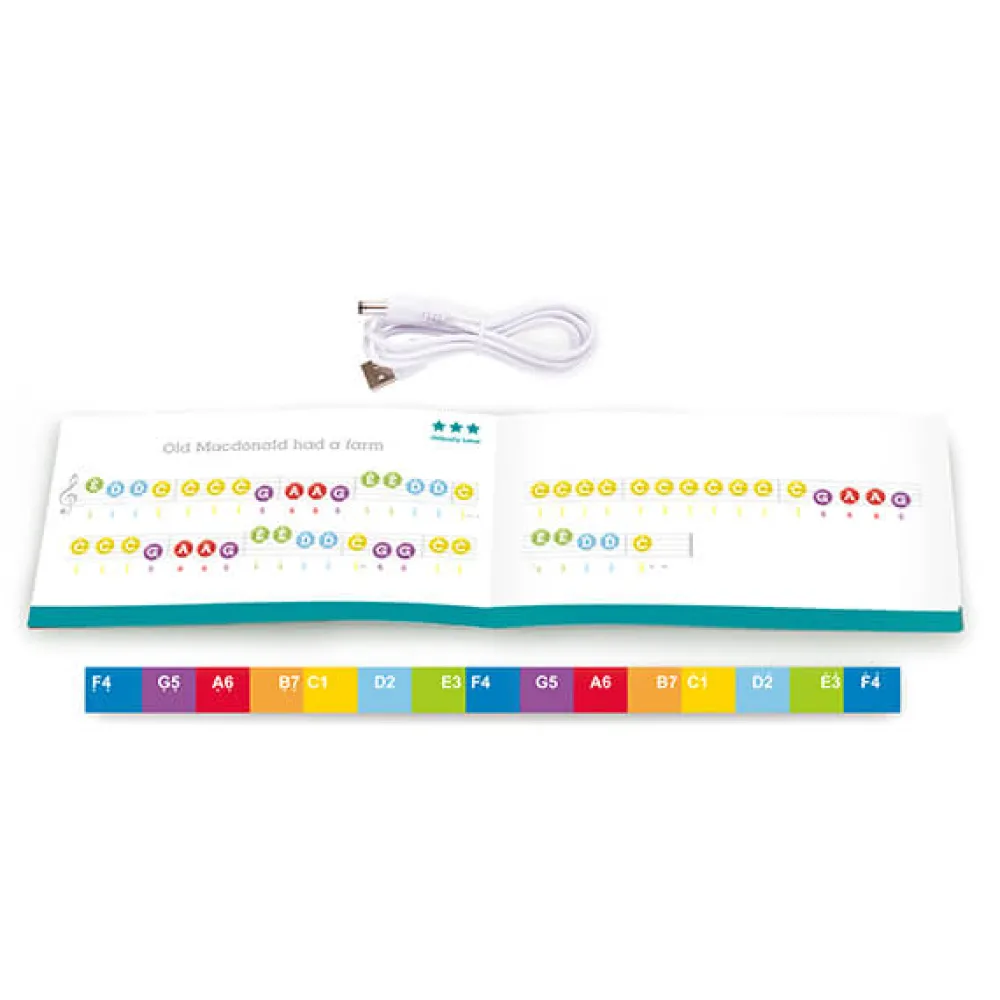 HAPE Piano con luces para aprender a tocar