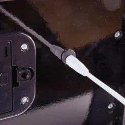 HAPE Piano vertical con sonido dinámico color negro