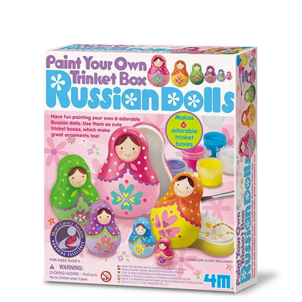 4M Pinta cajitas Matrioshka