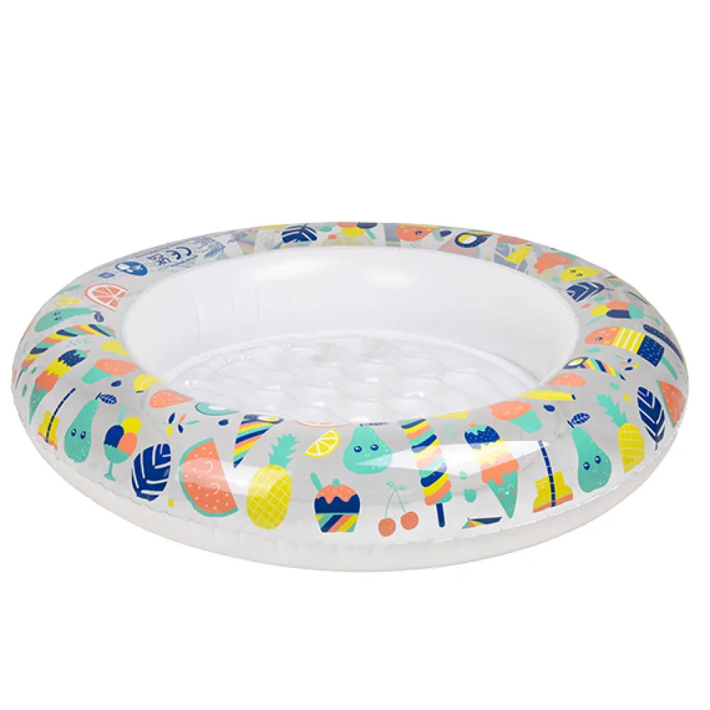 EUREKAKIDS Piscina para bebés Hello Summer