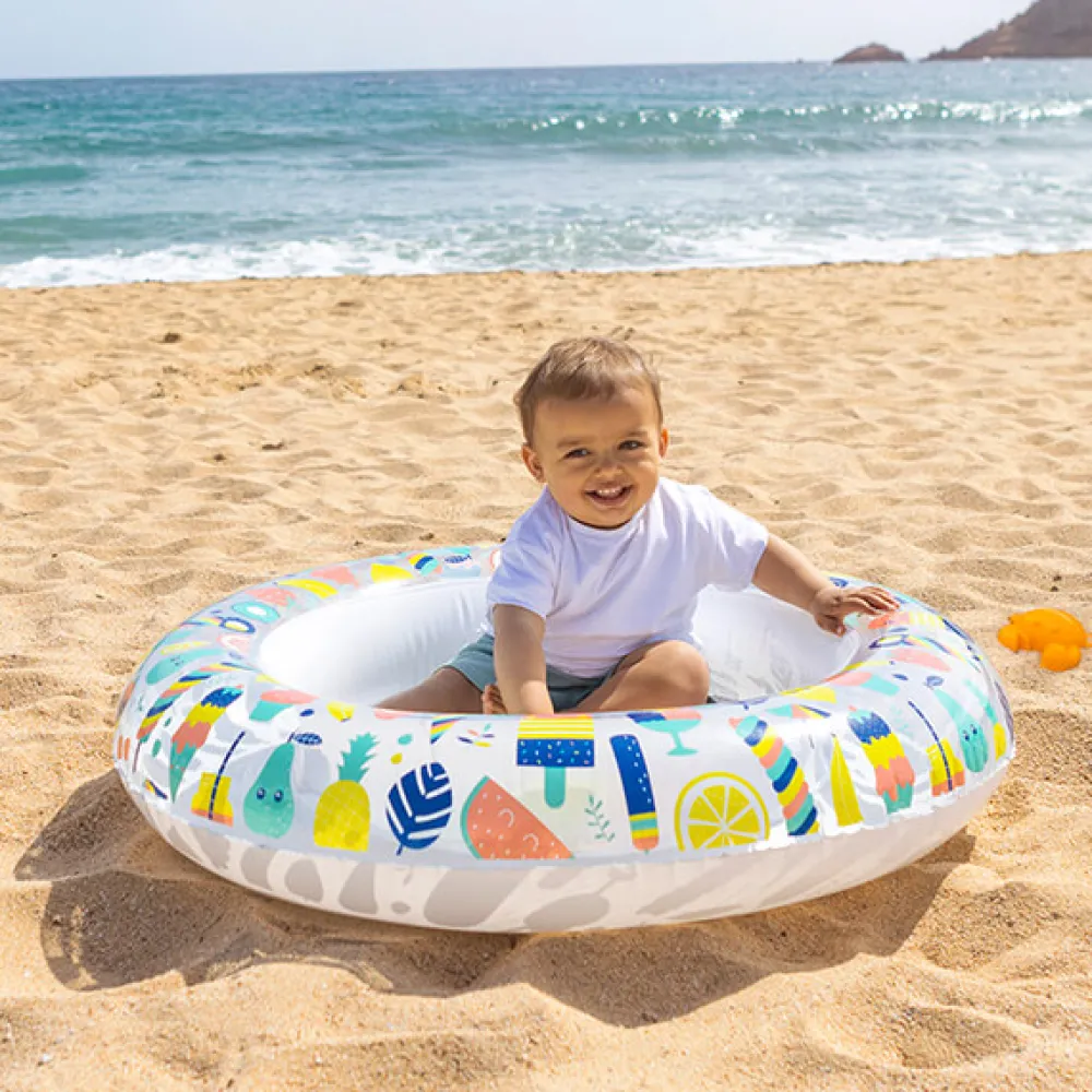 EUREKAKIDS Piscina para bebés Hello Summer