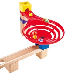 HAPE Pista de canicas de madera Rally – 50 piezas
