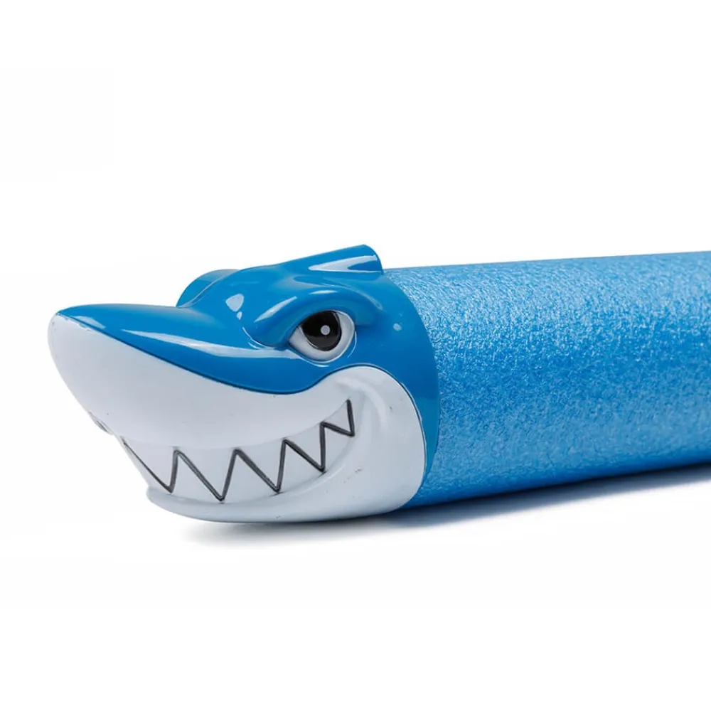 EUREKAKIDS Pistola de agua de espuma con cabeza de animal - Azul