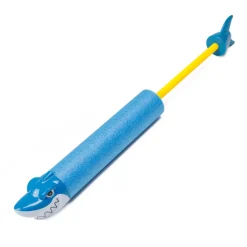 EUREKAKIDS Pistola de agua de espuma con cabeza de animal - Azul