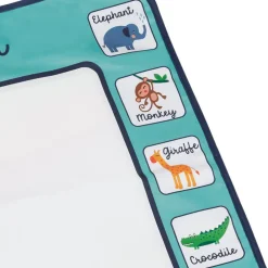 EUREKAKIDS Pizarra de agua multicolor