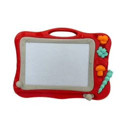 EUREKAKIDS Pizarra magnética creativa portátil con base arcoíris – Magnetic Board