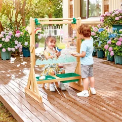 HAPE Pizarra para exteriores con lienzo transparente