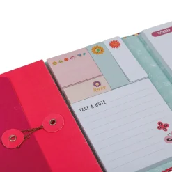 EUREKAKIDS Planificador semanal con bloc de notas y notas autoadhesivas