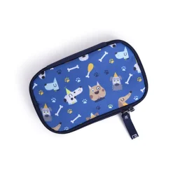 EUREKAKIDS Portabocadillos puppy blue