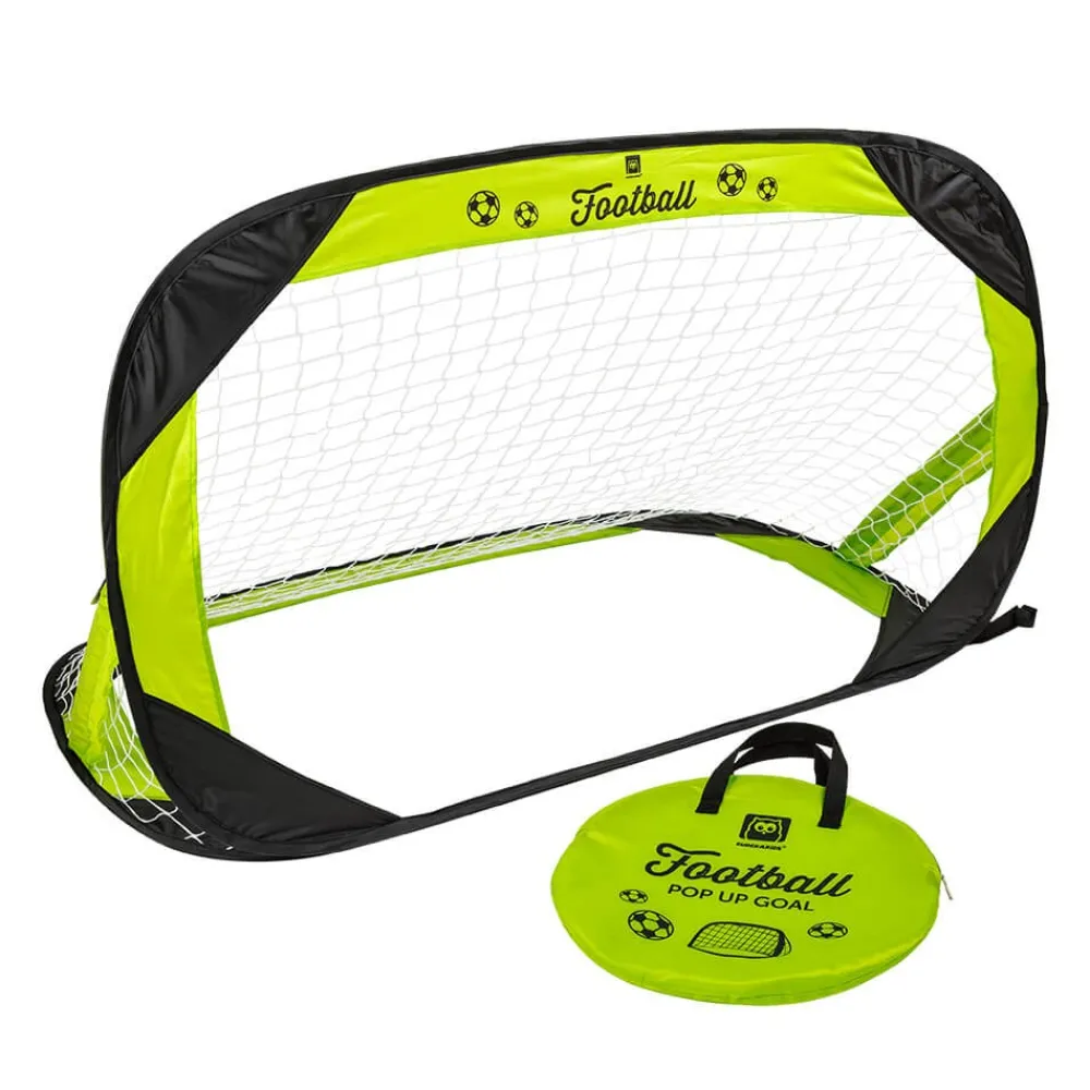 EUREKAKIDS Portería de futbol portátil con sistema pop-up
