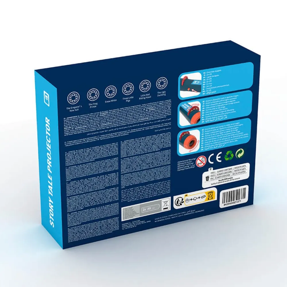 EUREKAKIDS Proyector de cuentos cásicos