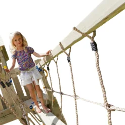 MASGAMES Puente de madera para conectar torres