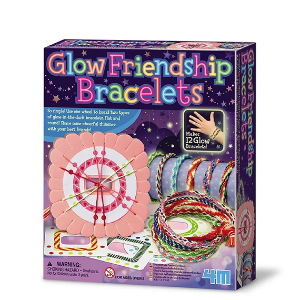 4M Pulseras brillantes de la amistad