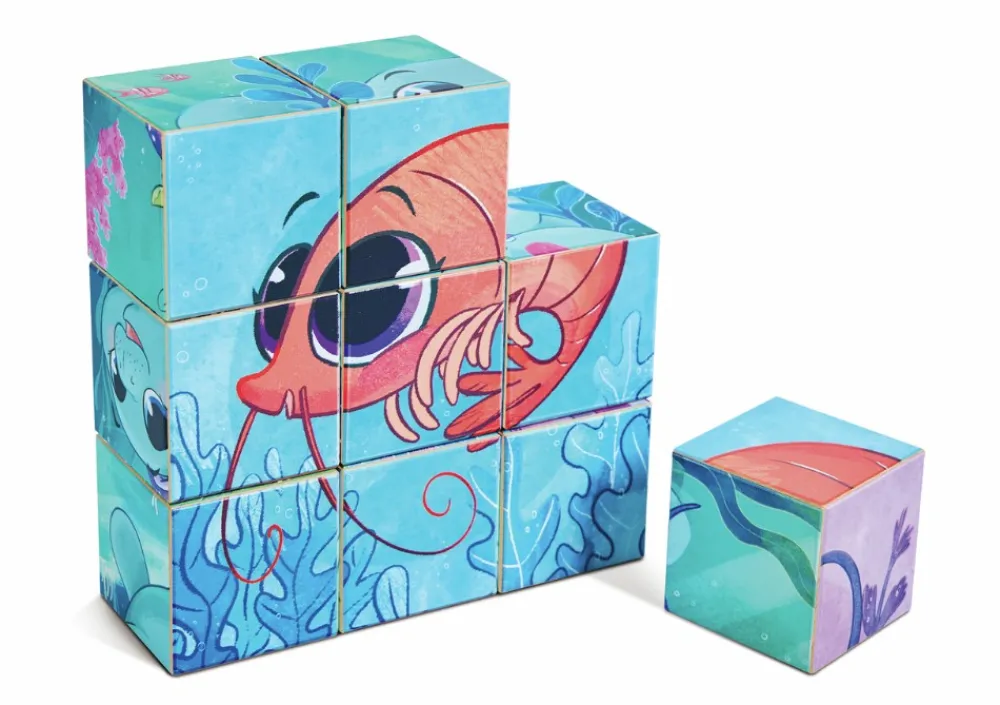 HAPE Puzle 9 bloques Iti Colección Manatí