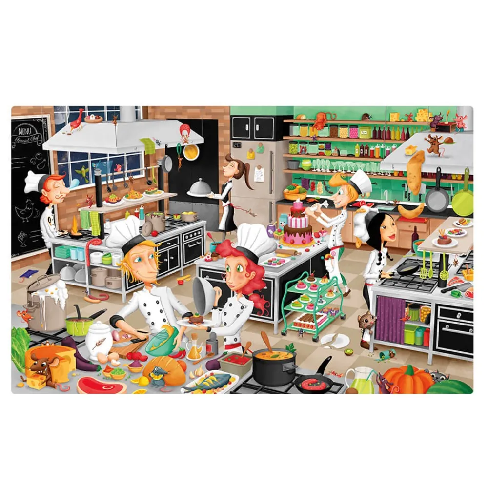 EUREKAKIDS Puzle de observación Chef Deluxe – 150 piezas