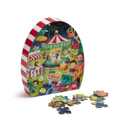 EUREKAKIDS Puzle parque de atracciones