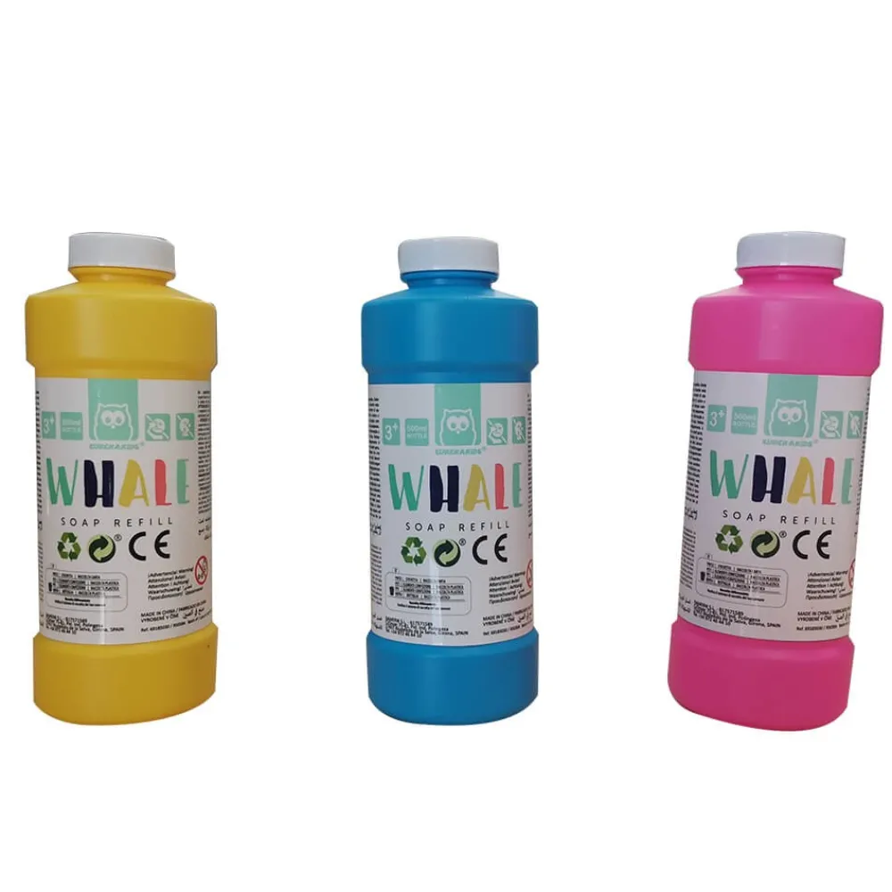 EUREKAKIDS Recarga de jabón para hacer pompas