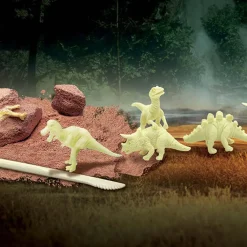 4M Roca con dinosaurio resplandeciente