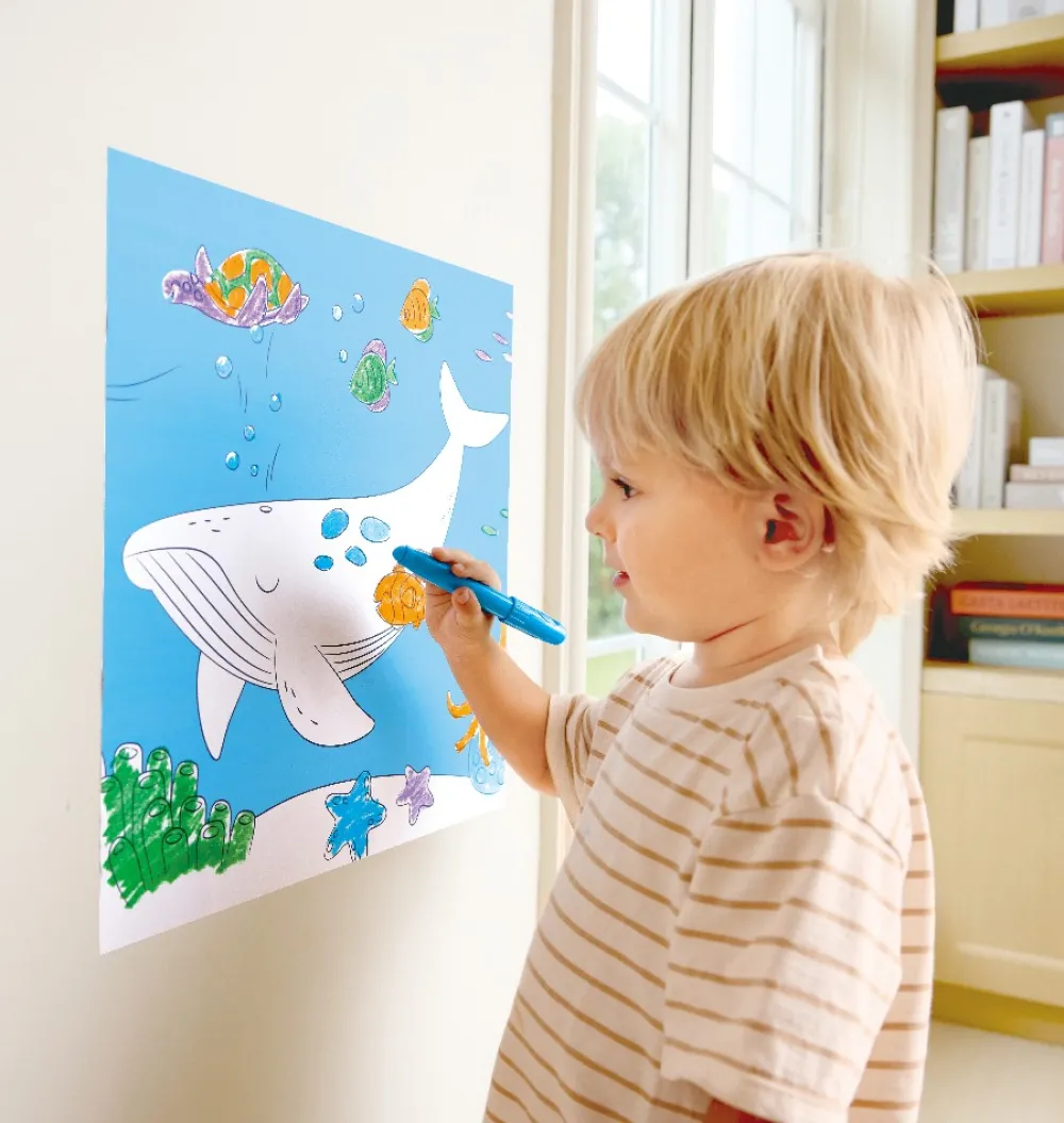 HAPE Rollo de Papel para Garabatos del Océano