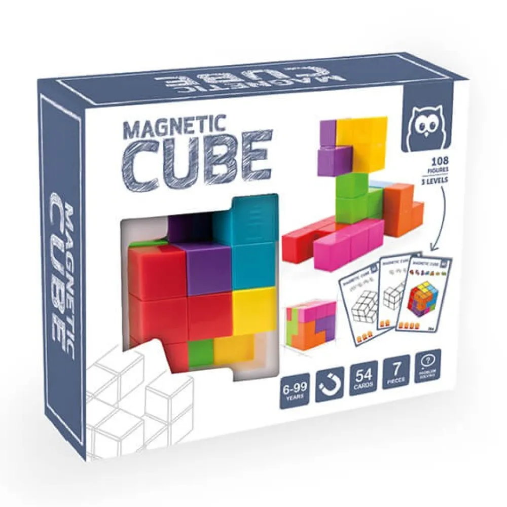 EUREKAKIDS Rompecabezas Magnetic Cube