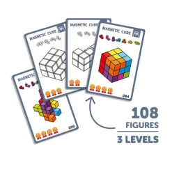 EUREKAKIDS Rompecabezas Magnetic Cube