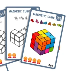 EUREKAKIDS Rompecabezas Magnetic Cube