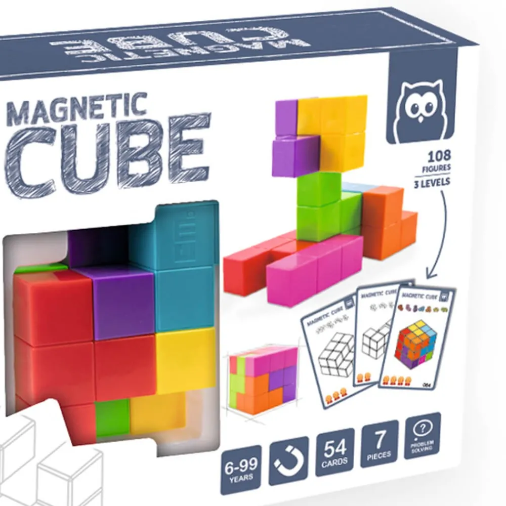 EUREKAKIDS Rompecabezas Magnetic Cube