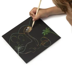 EUREKAKIDS Scratch art dinosaurios