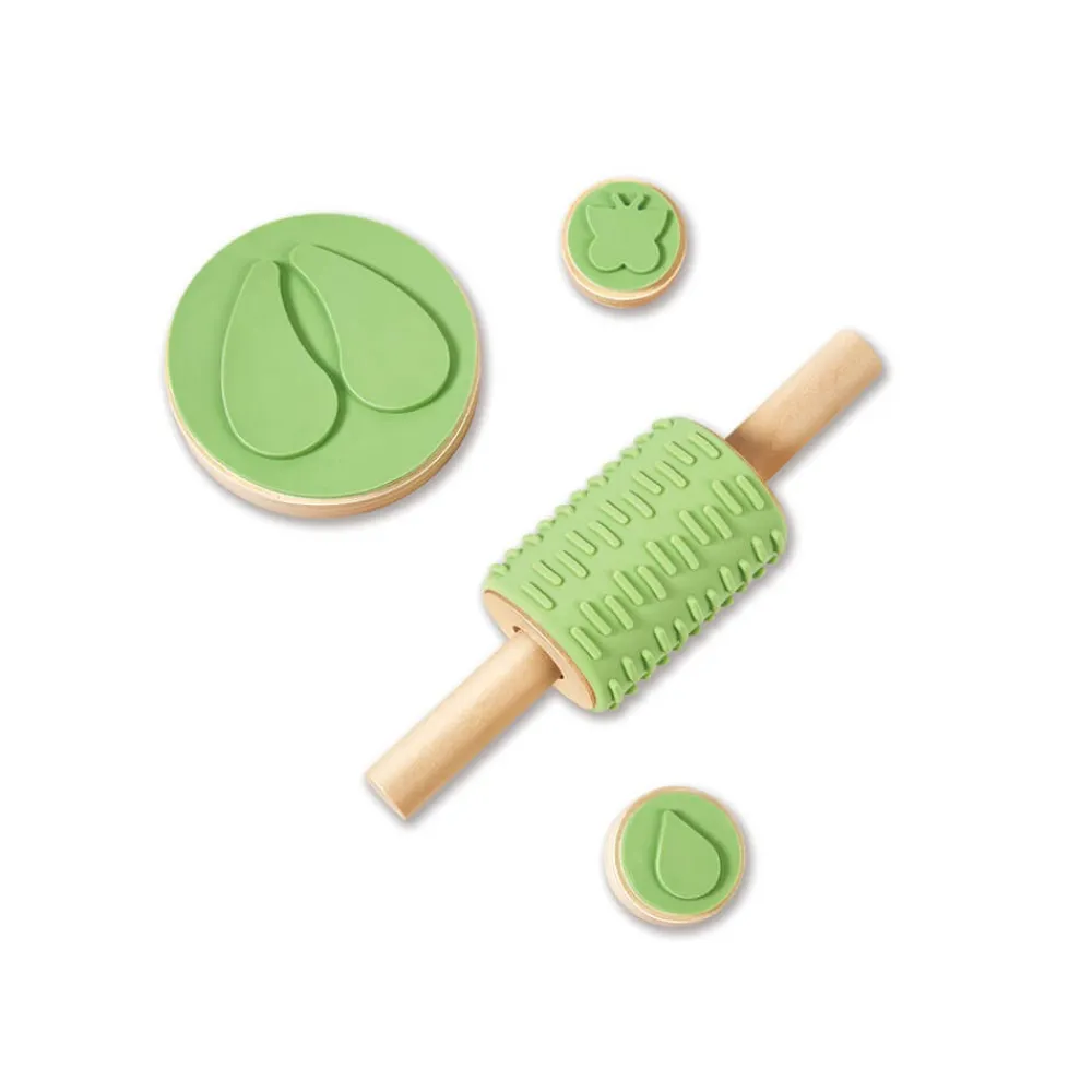 HAPE Sellos y rodillos creativos para pintar - Nature's Wonders