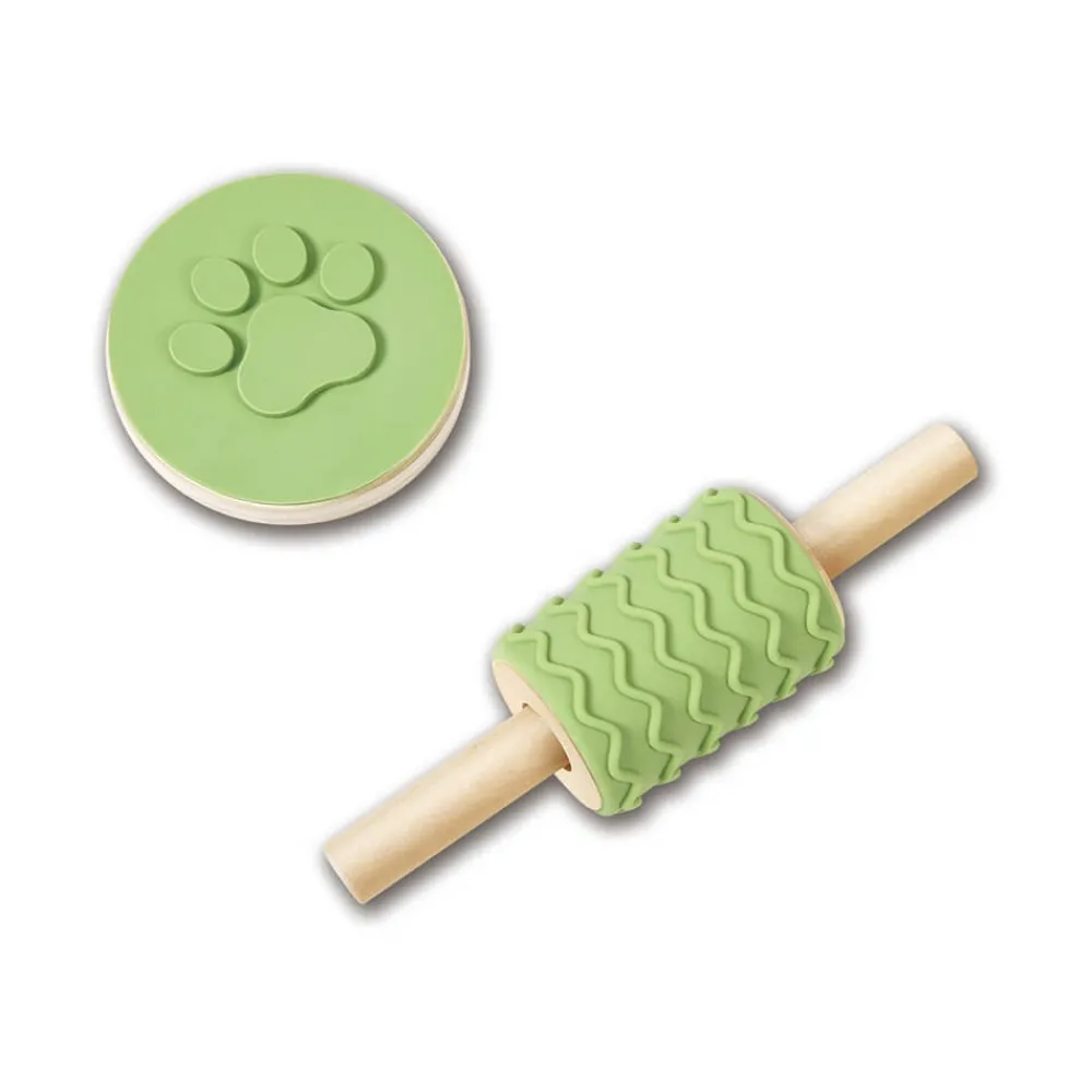 HAPE Sellos y rodillos creativos para pintar - Nature's Wonders