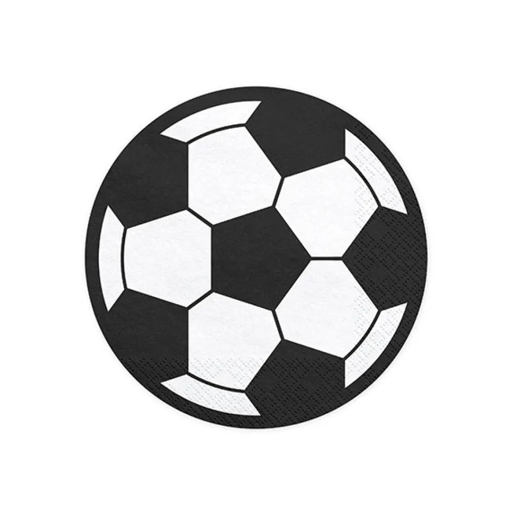 EUREKAKIDS Servilletas pelota fútbol