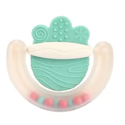 EUREKAKIDS Set 4 sonajeros mordedores