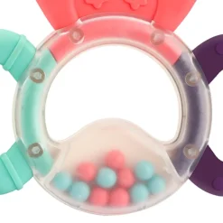 EUREKAKIDS Set 4 sonajeros mordedores