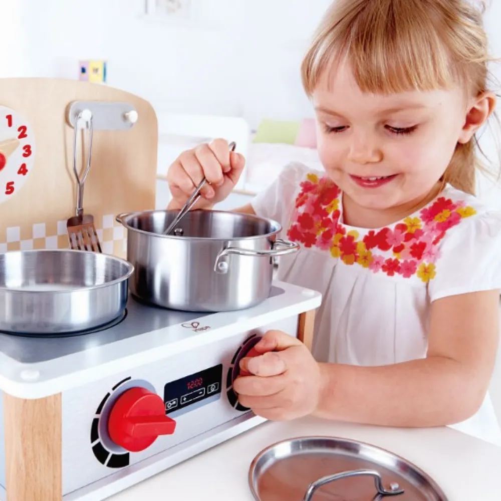 HAPE Set cocina y grill para cocinitas