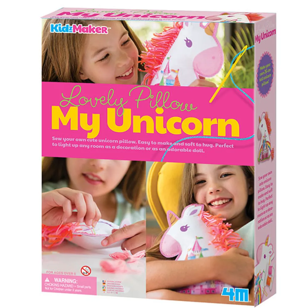 4M Set cojín unicornio