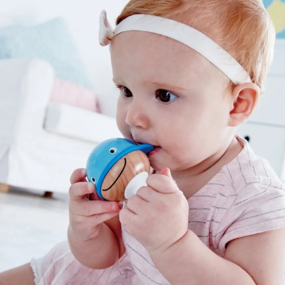 HAPE Set de 3 sonajeros con ventosa