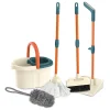 EUREKAKIDS Set de limpieza extensible con 5 piezas