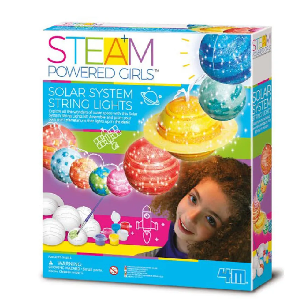 4M Set luces encadenadas sistema solar